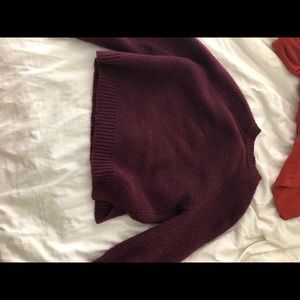 Madewell size small maroon sweater